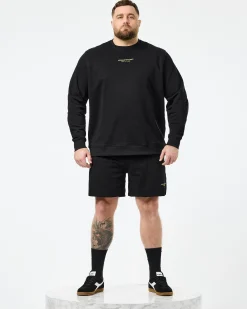 Plus Size - Mytros Shorts Black/Peridot Green