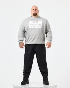 Plus Size - Penitentiary Classic Sweatshirt Grey Marl