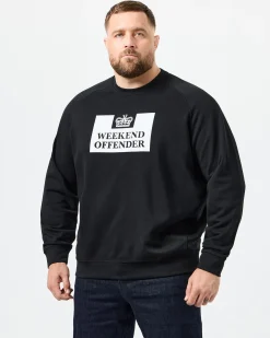 Plus Size - Penitentiary Classic Sweatshirt Black