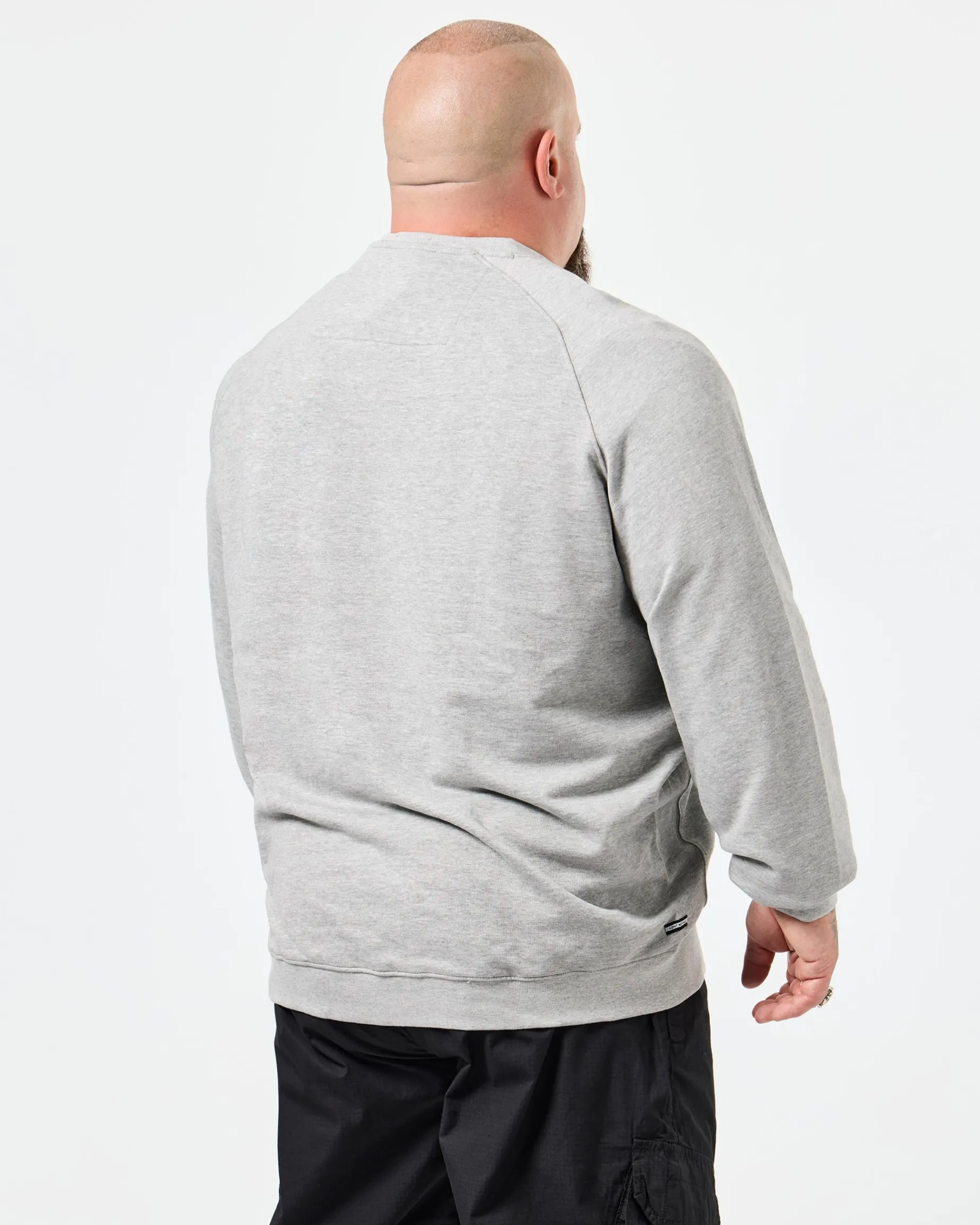 Plus Size - Penitentiary Classic Sweatshirt Grey Marl