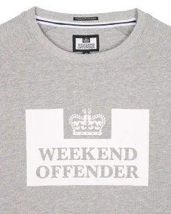 Plus Size - Penitentiary Classic Sweatshirt Grey Marl