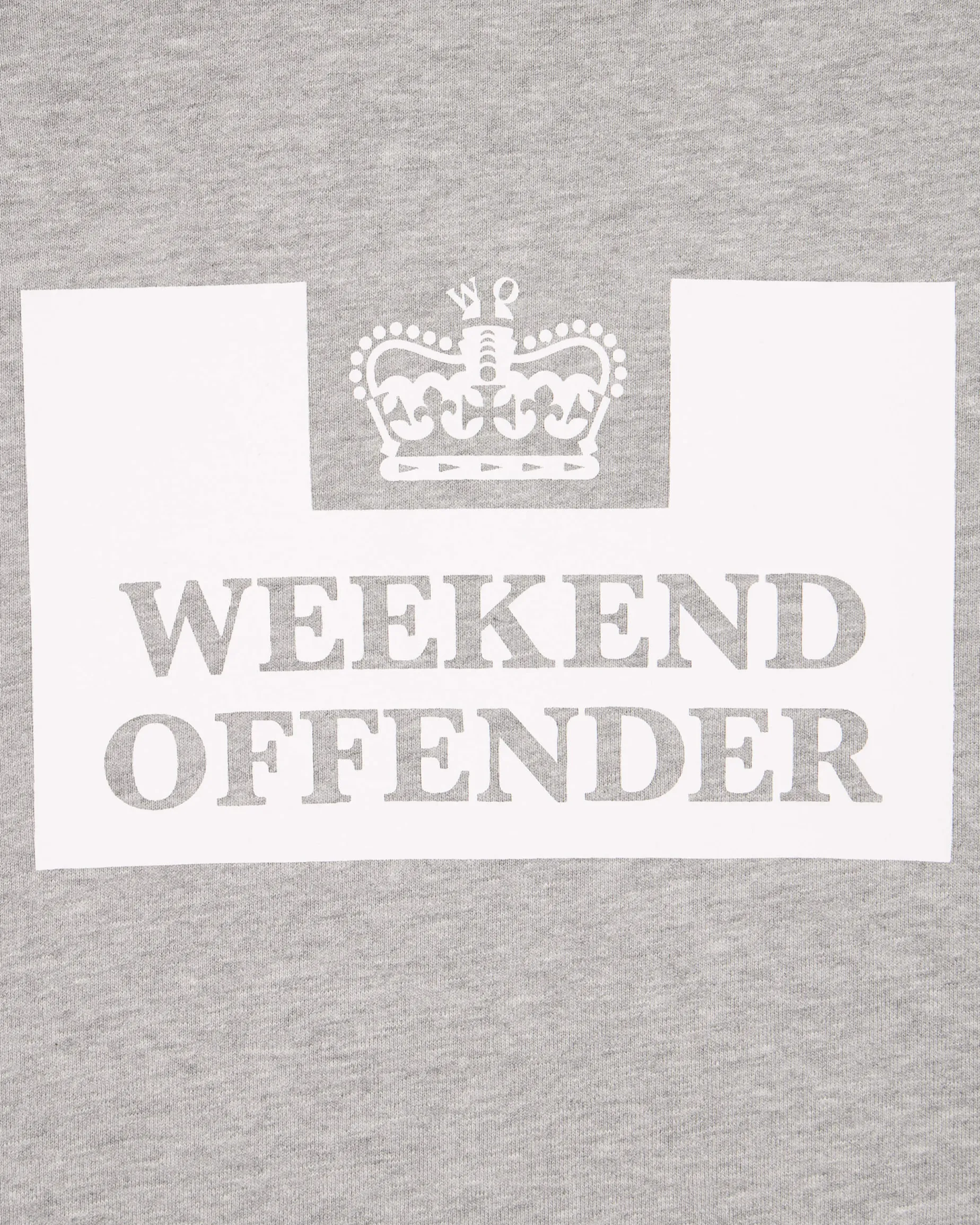 Plus Size - Penitentiary Classic Sweatshirt Grey Marl