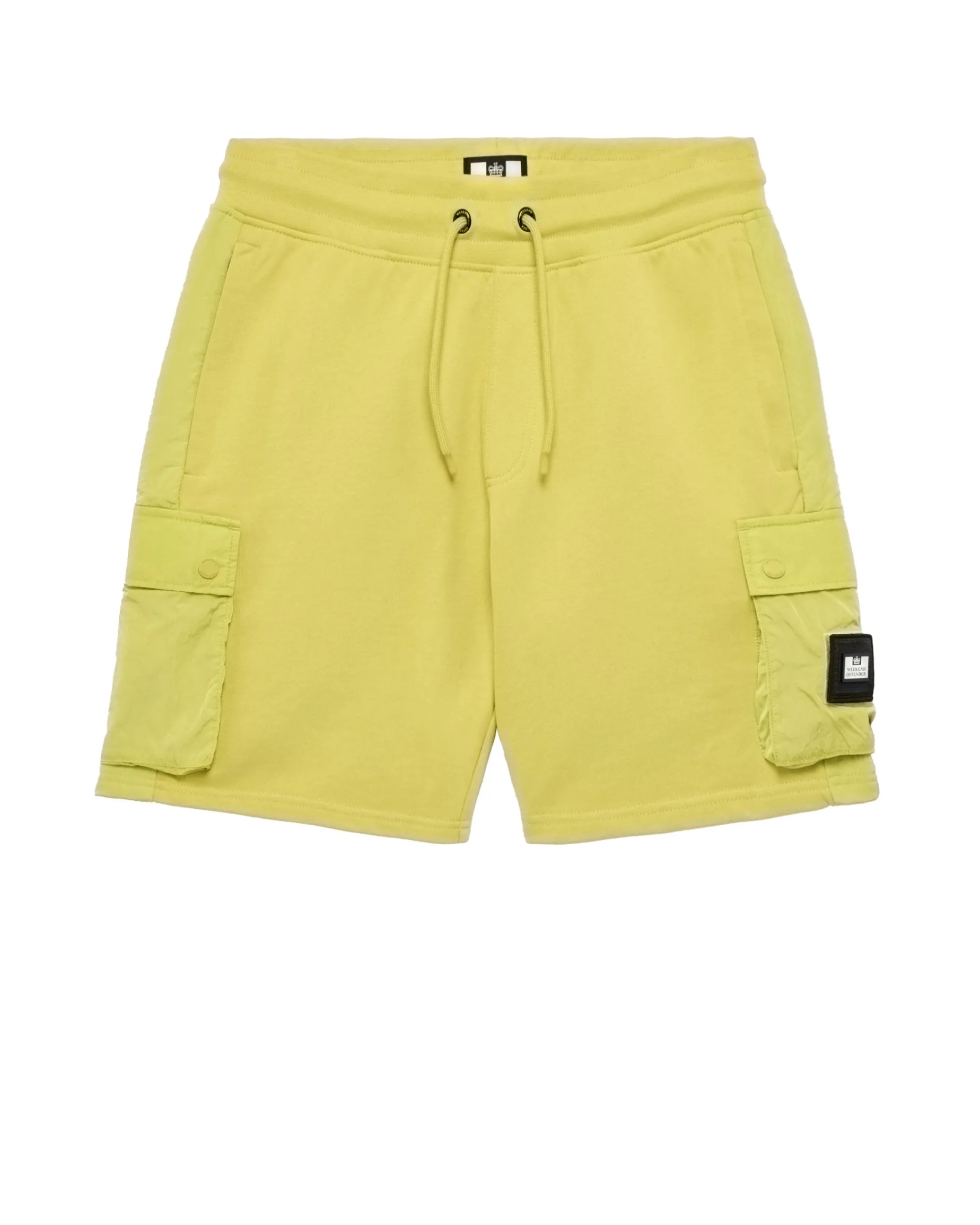 Plus Size - Pink Sands Jogger Shorts Peridot Green