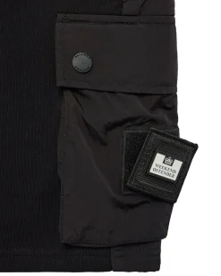 Plus Size - Pink Sands Jogger Shorts Black
