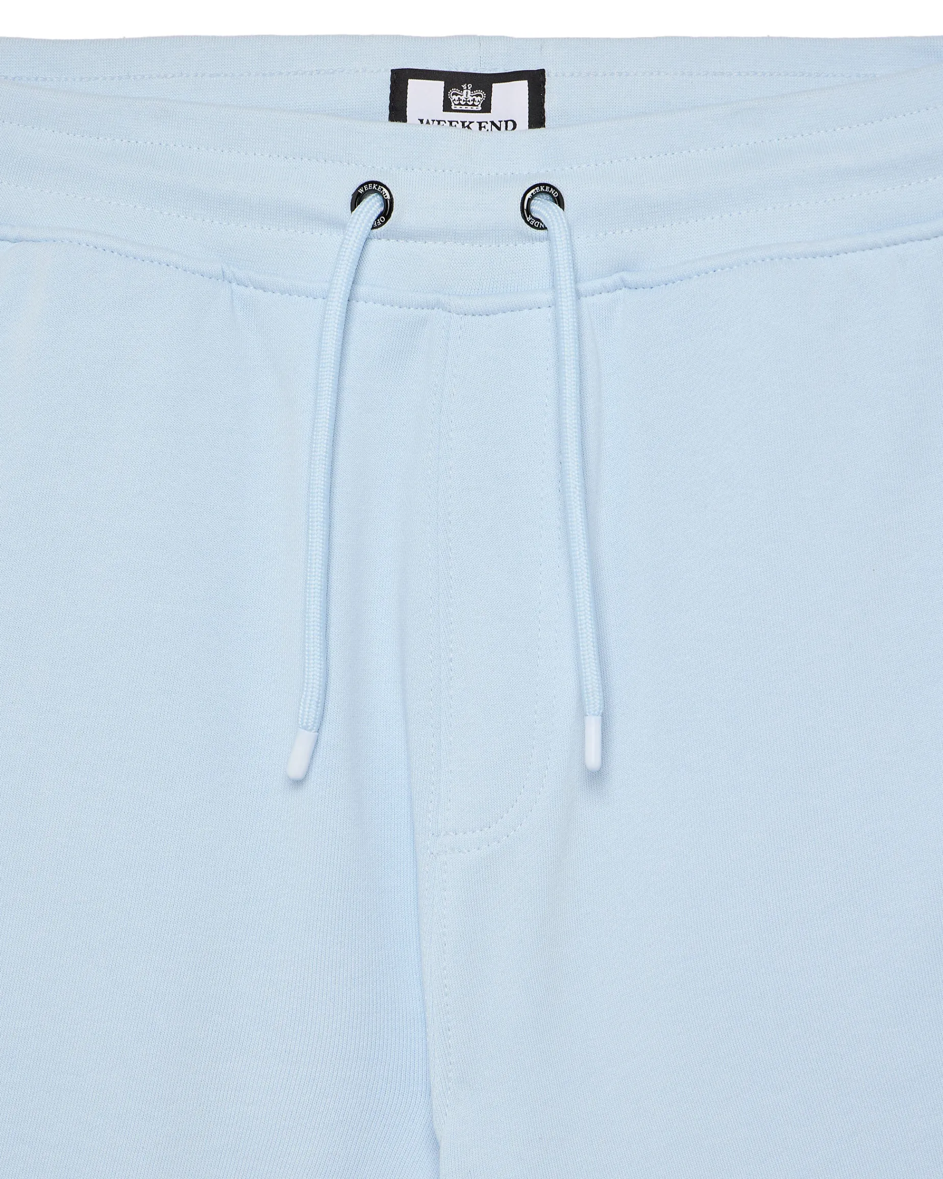 Plus Size - Pink Sands Jogger Shorts Ocean Wave Blue