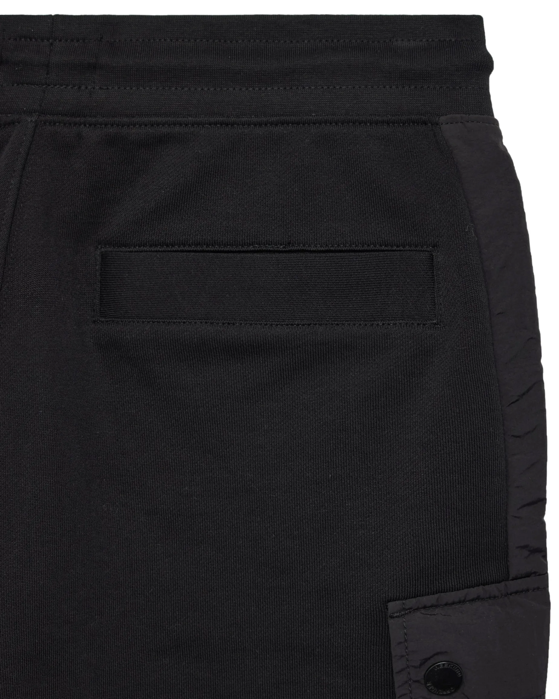 Plus Size - Pink Sands Jogger Shorts Black