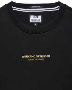 Plus Size - Raval Sweatshirt Black/Peridot Green