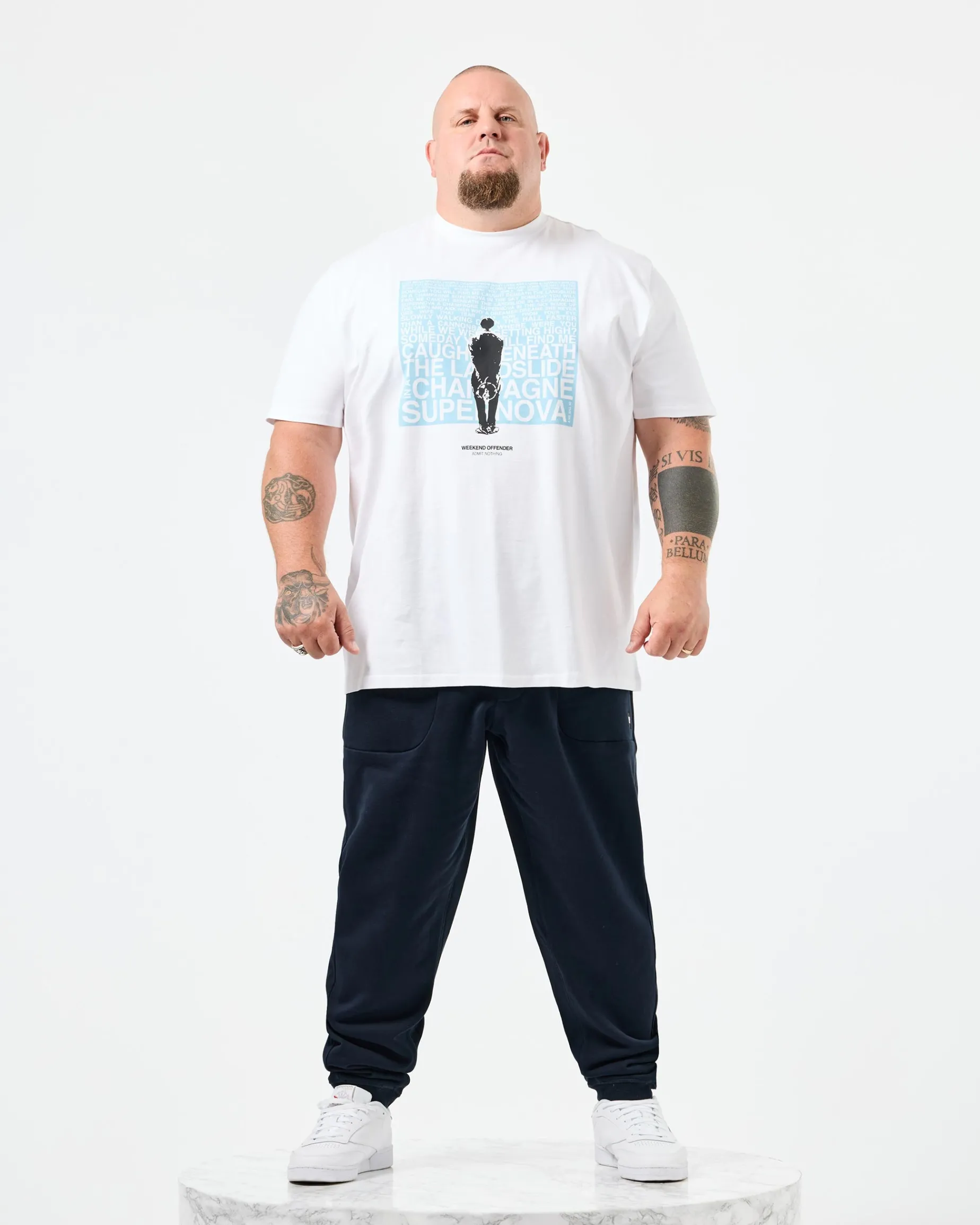 Plus Size - Rebolledo Jogger Pants Navy