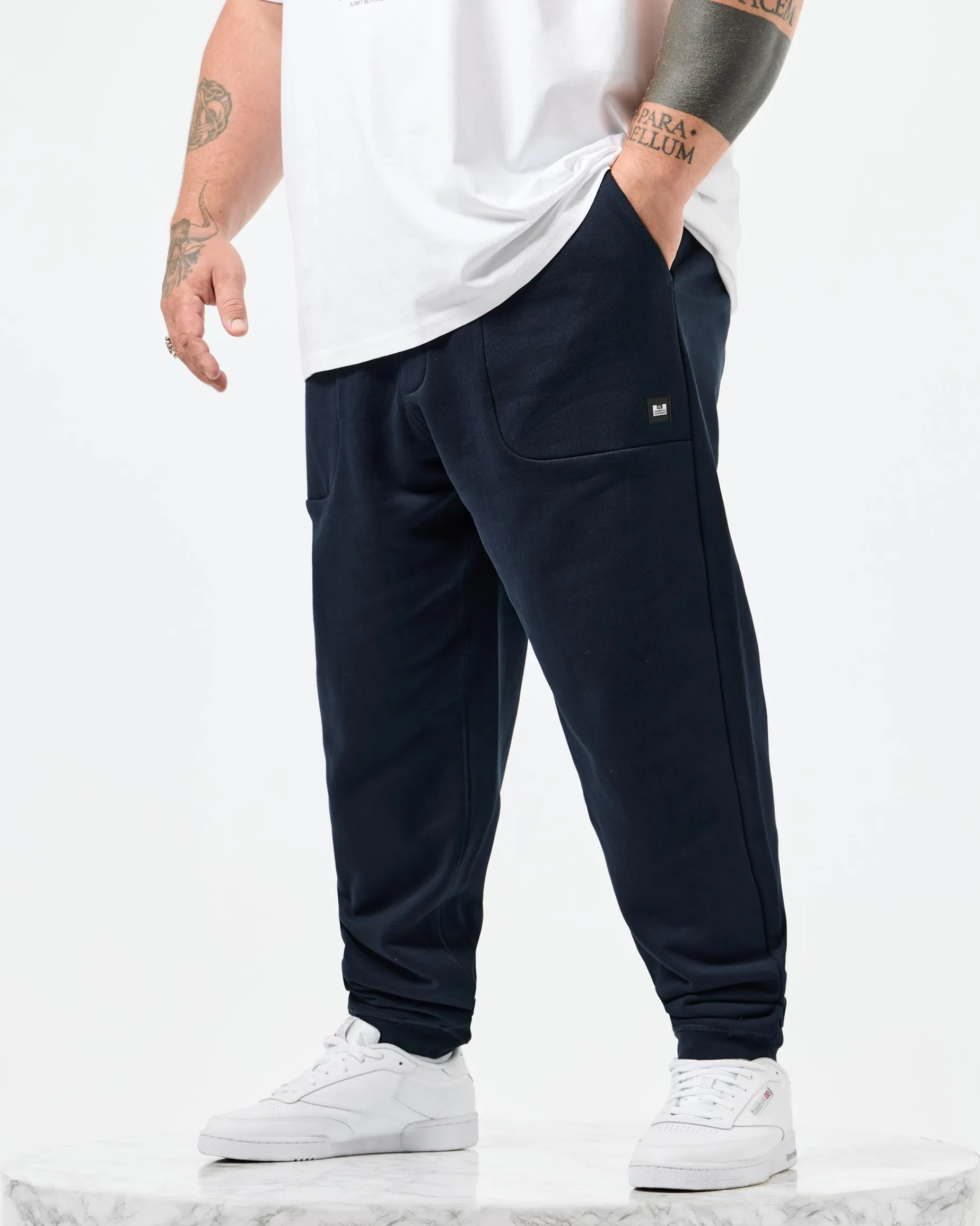 Plus Size - Rebolledo Jogger Pants Navy