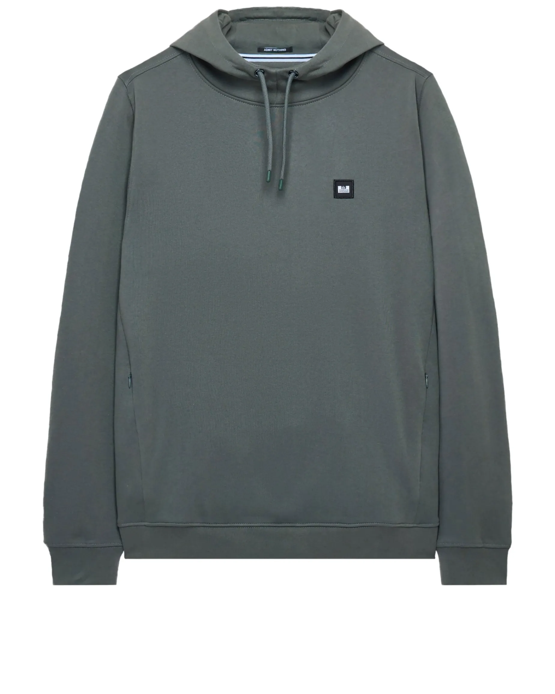 Plus Size - Ribbe Hoodie Zinc