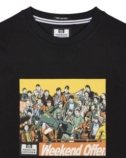 Plus Size - Selhurst Graphic T-Shirt Black