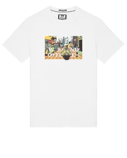 Plus Size - Stratford Avenue Graphic T-Shirt White