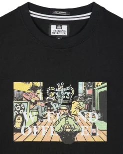 Plus Size - Stratford Avenue Graphic T-Shirt Black