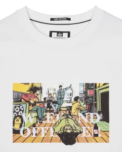 Plus Size - Stratford Avenue Graphic T-Shirt White