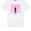 Plus Size - Supernova Graphic T-Shirt White/Pink