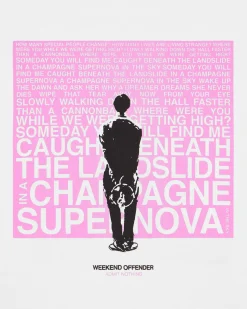 Plus Size - Supernova Graphic T-Shirt White/Pink