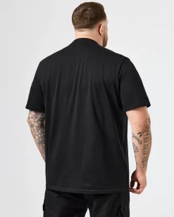 Plus Size - Supernova Graphic T-Shirt Black/Blue