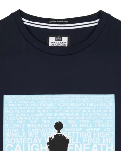 Plus Size - Supernova Graphic T-Shirt Navy/Blue