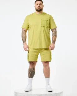 Plus Size - Takaji T-Shirt Peridot Green