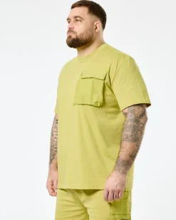 Plus Size - Takaji T-Shirt Peridot Green