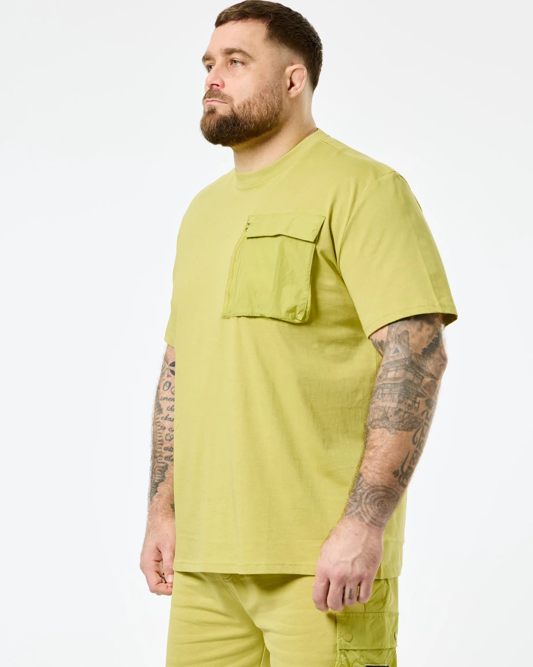 Plus Size - Takaji T-Shirt Peridot Green