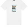 Plus Size - Tapes Graphic T-Shirt White