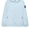 Plus Size - Technician Mesh Lined Jacket Ocean Wave Blue