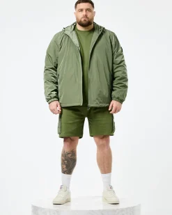 Plus Size - Technician Mesh Lined Jacket Sapling Green