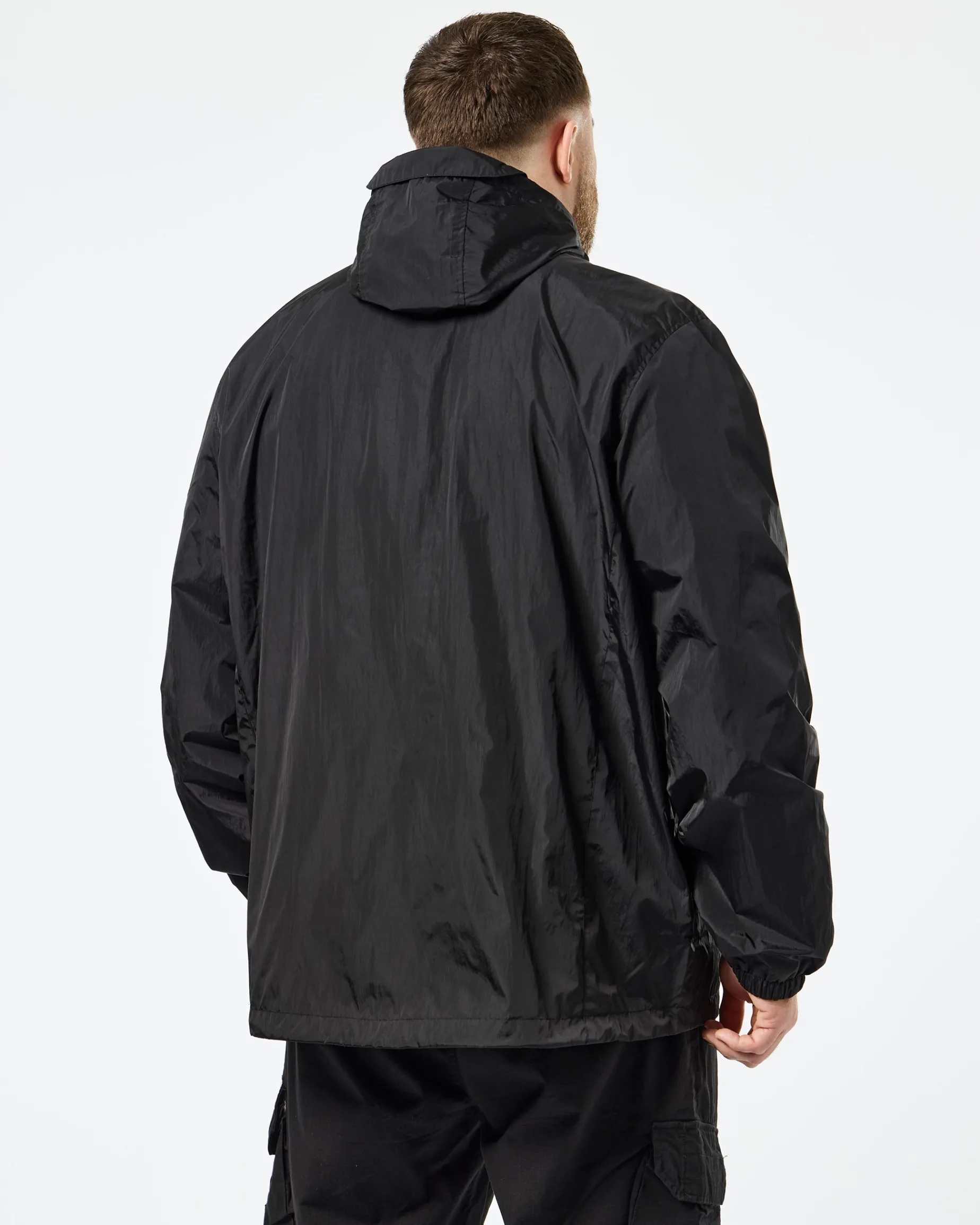 Plus Size - Technician Mesh Lined Jacket Black