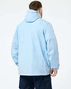 Plus Size - Technician Mesh Lined Jacket Ocean Wave Blue