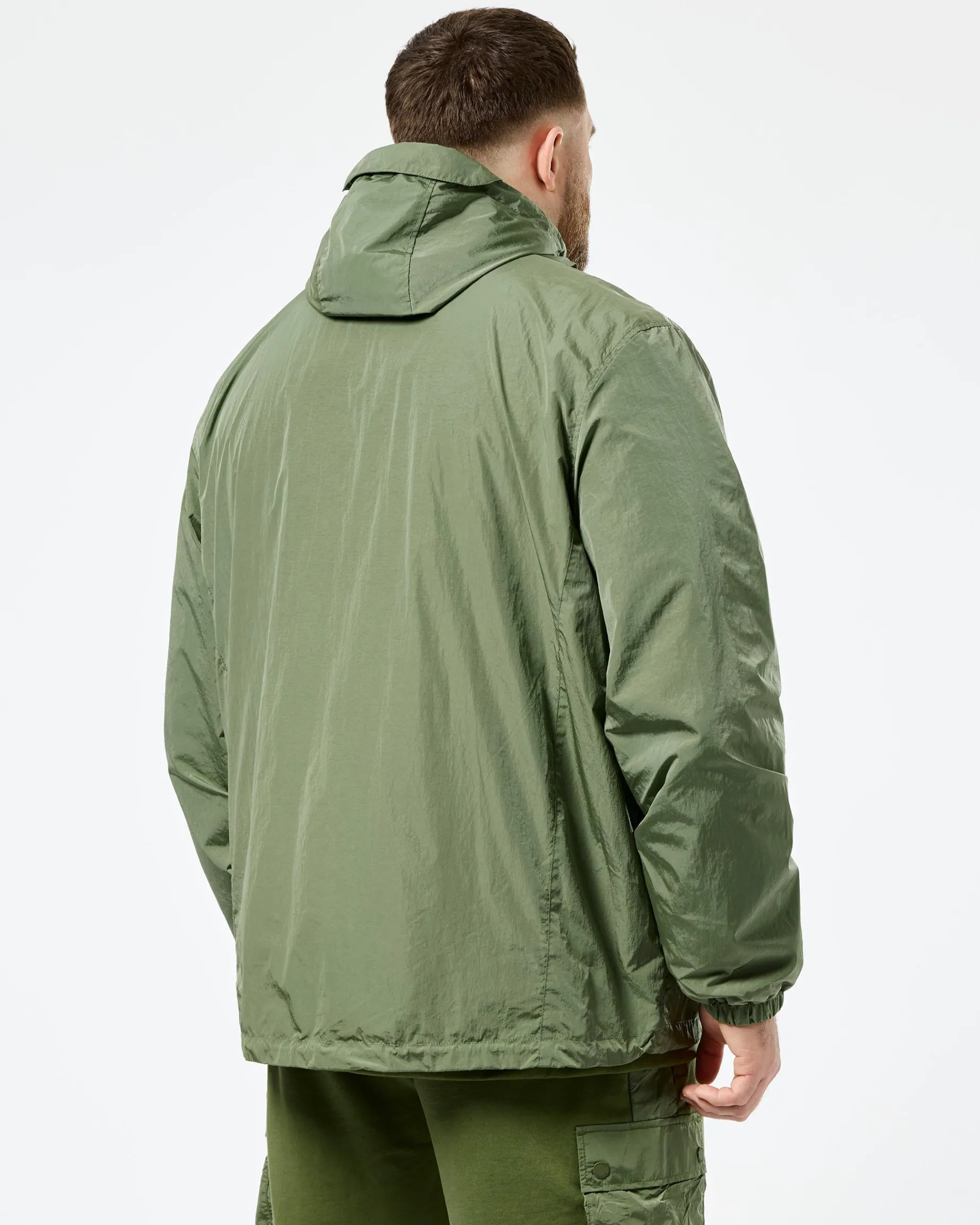 Plus Size - Technician Mesh Lined Jacket Sapling Green