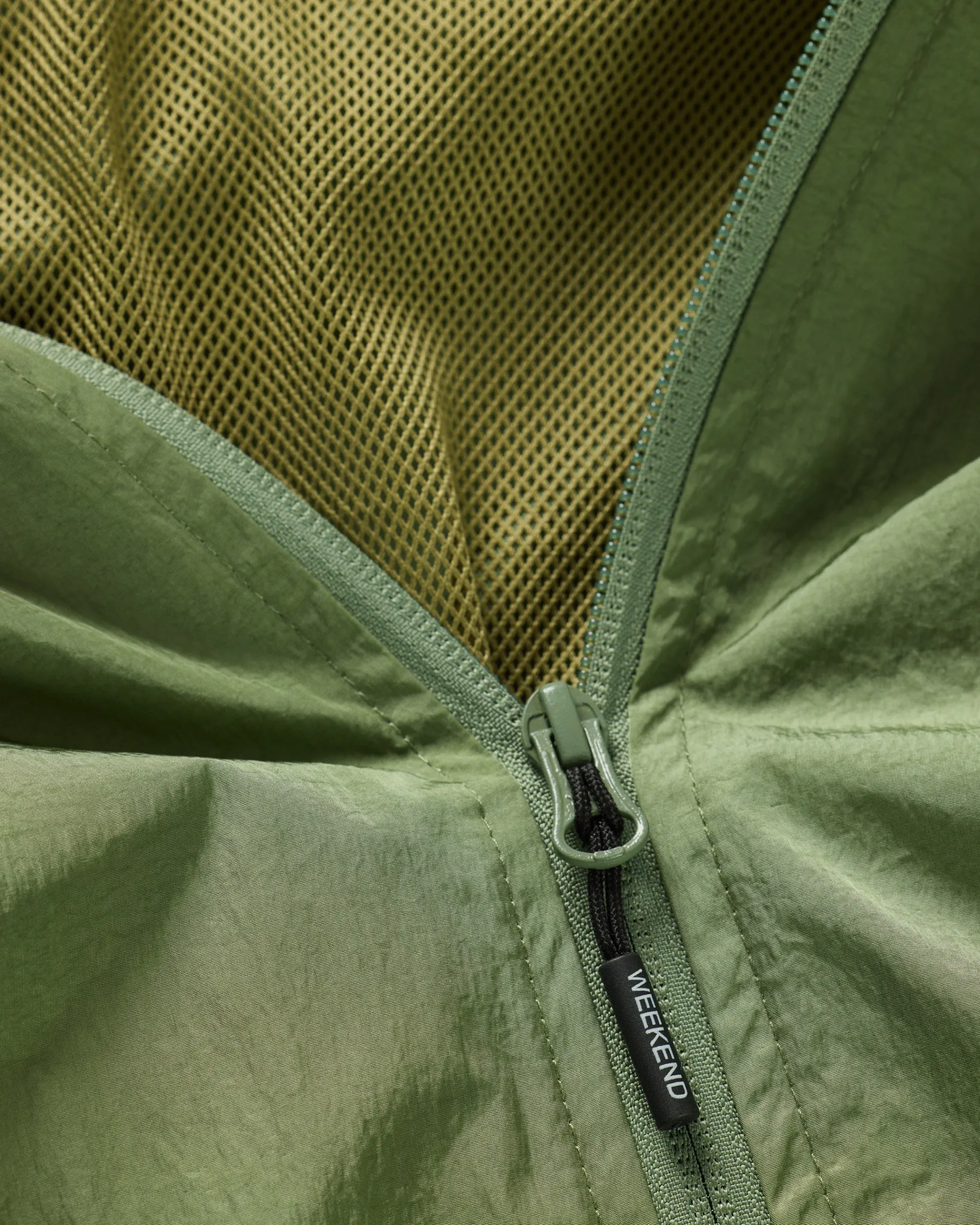 Plus Size - Technician Mesh Lined Jacket Sapling Green