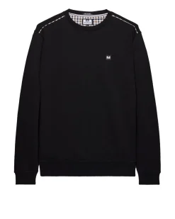 Plus Size - Vega Sweatshirt Black/Mid House Check
