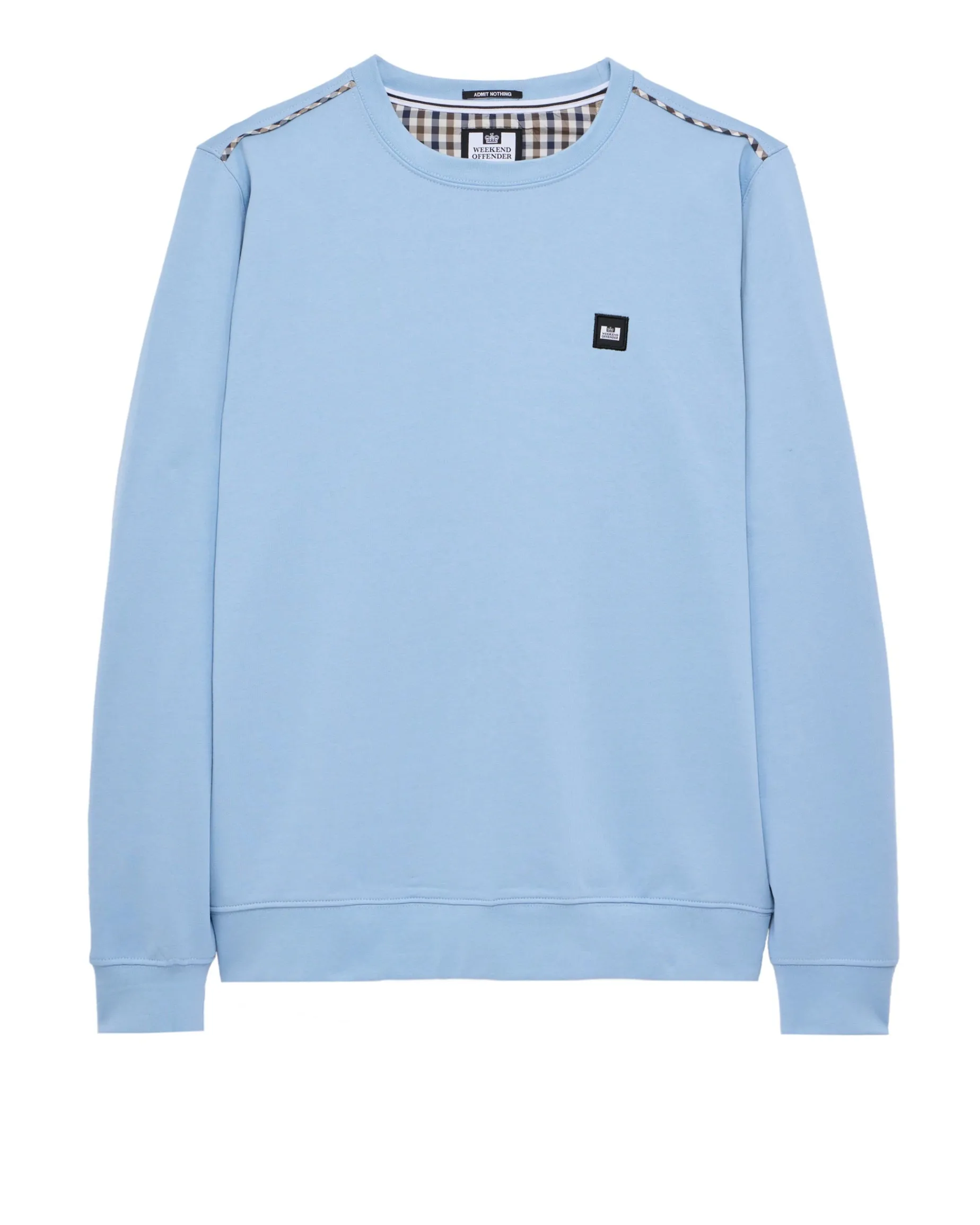 Plus Size - Vega Sweatshirt Sea Marine/Mid House Check