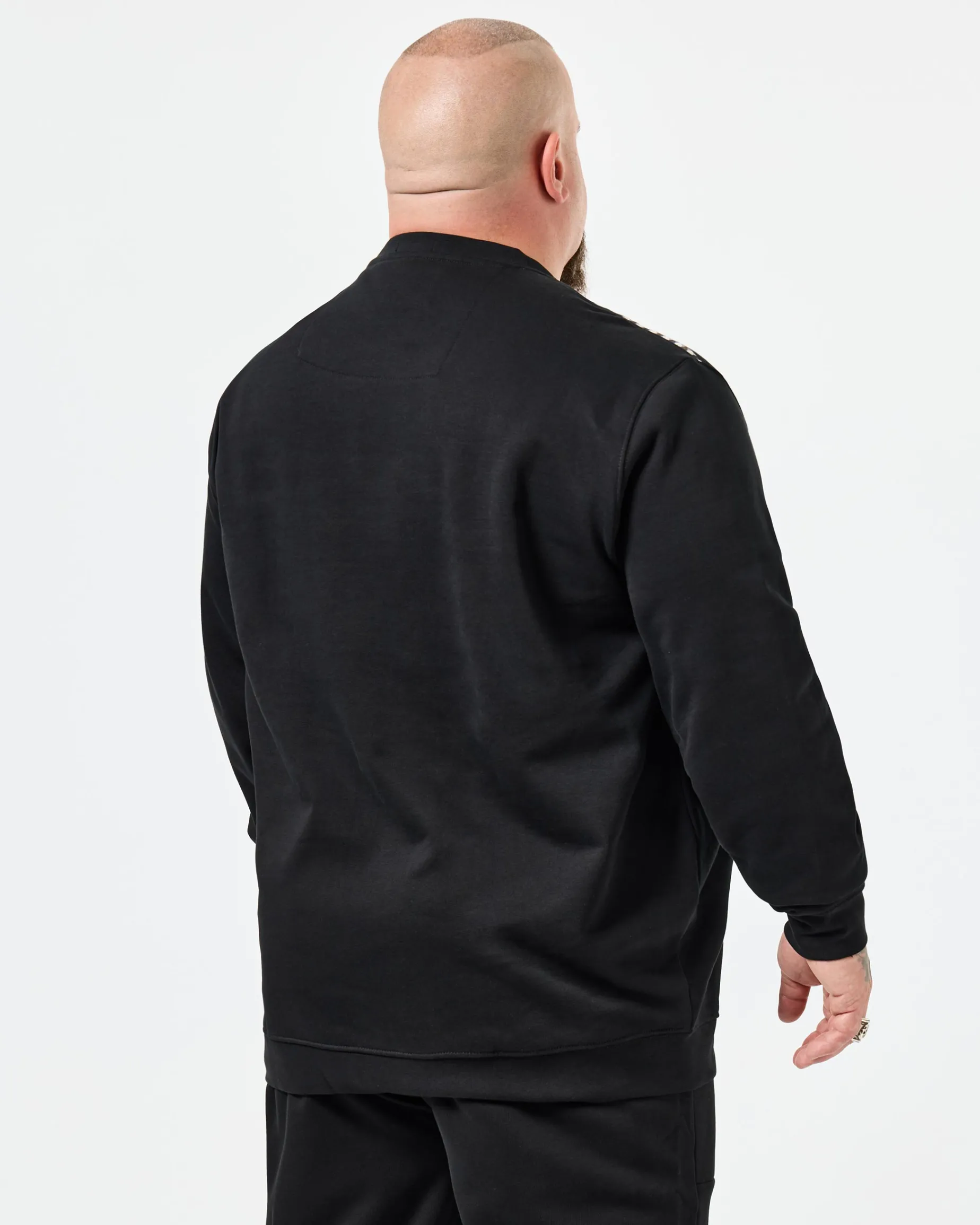 Plus Size - Vega Sweatshirt Black/Mid House Check
