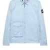 Plus Size - Vinnie Over-Shirt Ocean Wave Blue