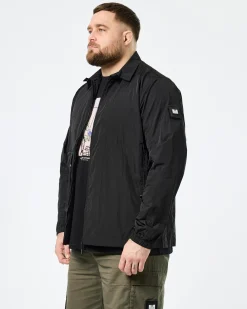 Plus Size - Vinnie Over-Shirt Black