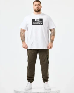 Prison T-Shirt White - Plus Size