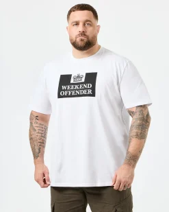 Prison T-Shirt White - Plus Size
