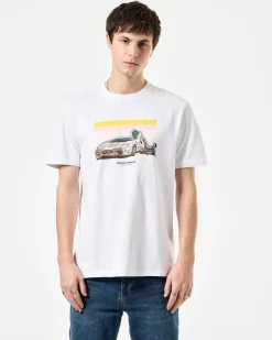 Quaaludes Graphic T-Shirt White