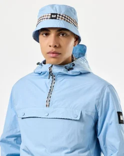 Queensland Bucket Hat Sea Marine/Mid House Check