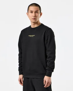 Raval Sweatshirt Black/Peridot Green