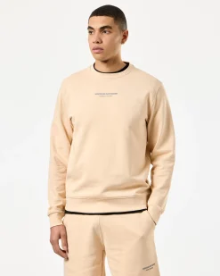 Raval Sweatshirt Deep Champagne/Smokey Grey