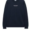 Raval Sweatshirt Navy/Pale Blush Pink