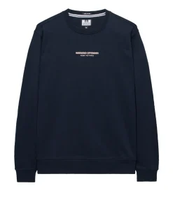 Raval Sweatshirt Navy/Pale Blush Pink