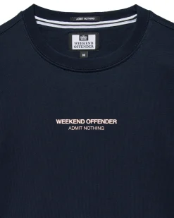 Raval Sweatshirt Navy/Pale Blush Pink
