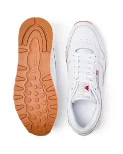 Reebok Classic Leather Trainers White/Gum