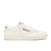 Reebok Club C 85 Trainers Chalk/Classic Cobalt