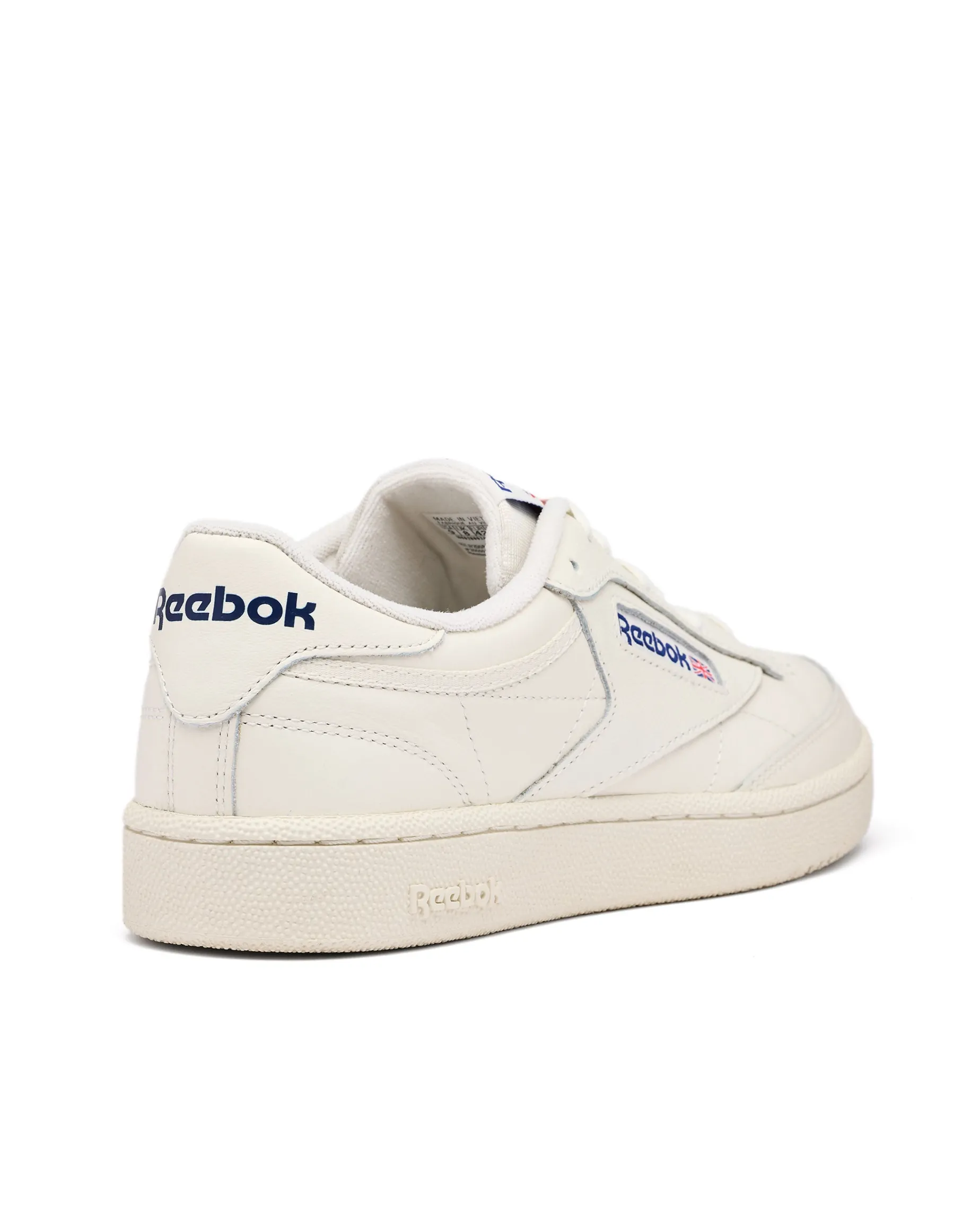Reebok Club C 85 Trainers Chalk/Classic Cobalt