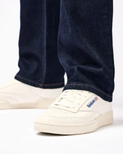 Reebok Club C 85 Trainers Chalk/Classic Cobalt